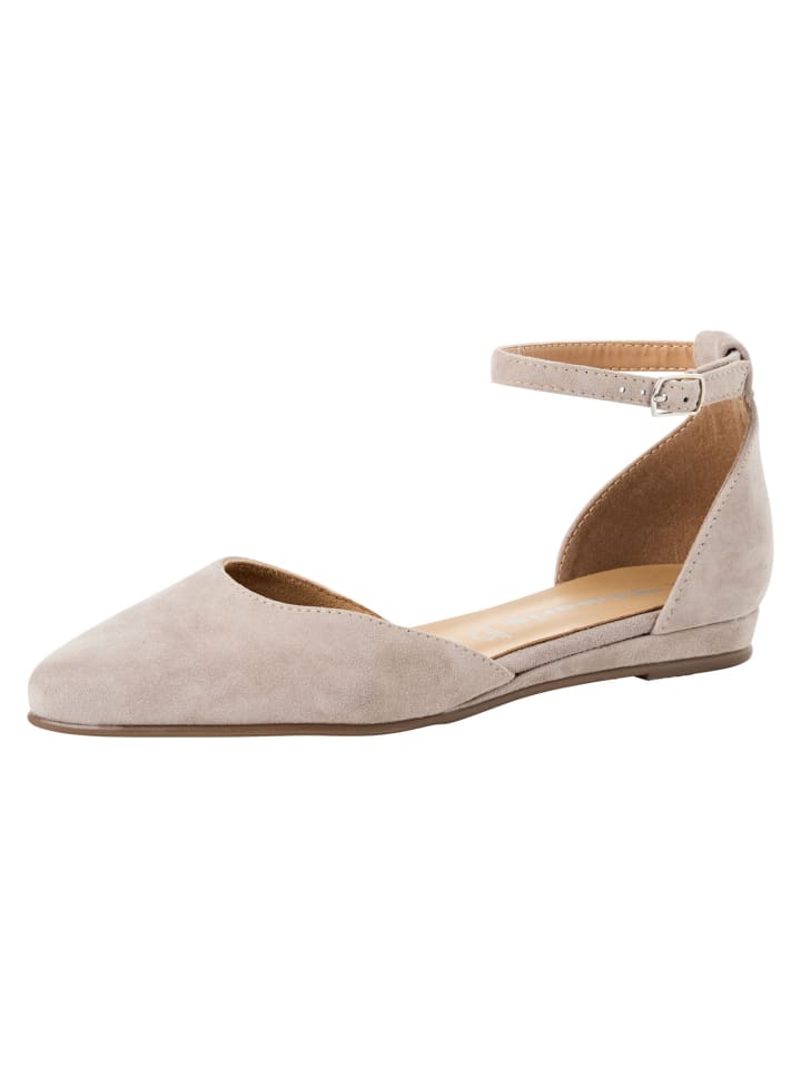 Tamaris Ballerina in TAUPE günstig kaufen