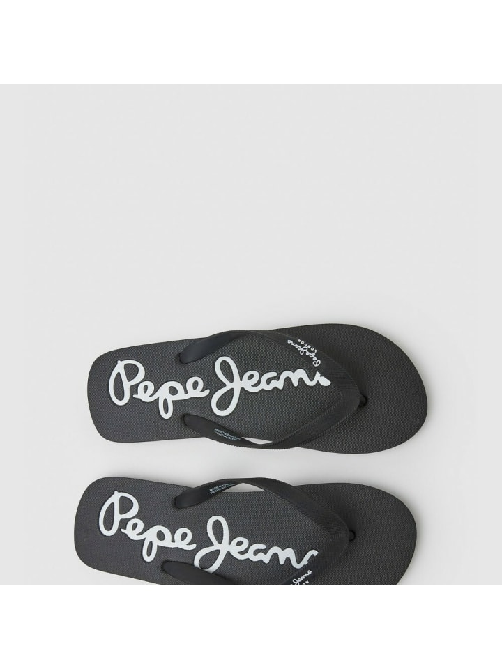 Pepe Jeans Flip-Flops Bay in Schwarz günstig kaufen