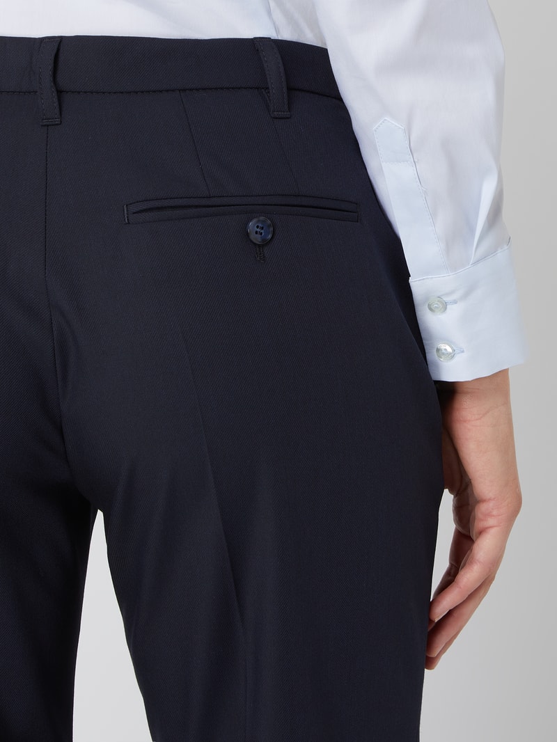 Stoffhose mit Stretch-Anteil Modell 'Cihomme' in marineblau