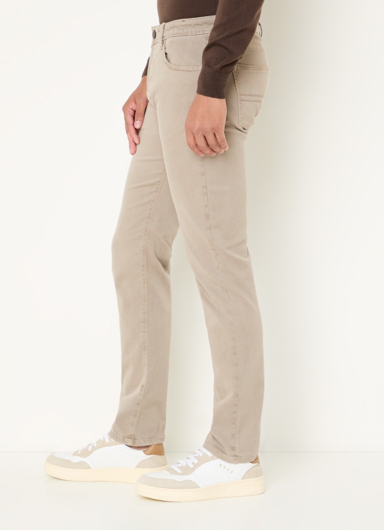 Boggi Milano Slim fit -farkut lyocell-sekoitteesta, väripesulla