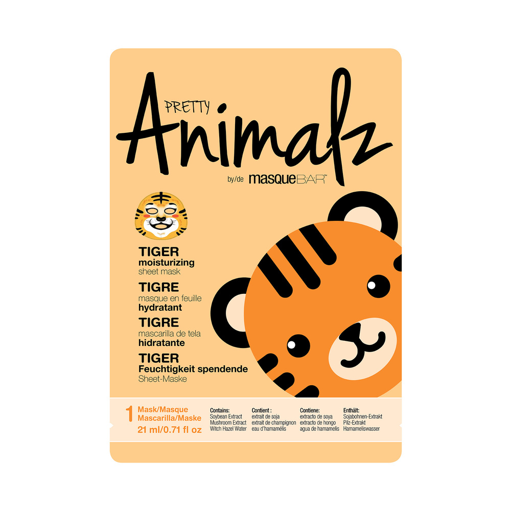 ANIMALZ Animalz - Masque Tigre Masque tissu visage