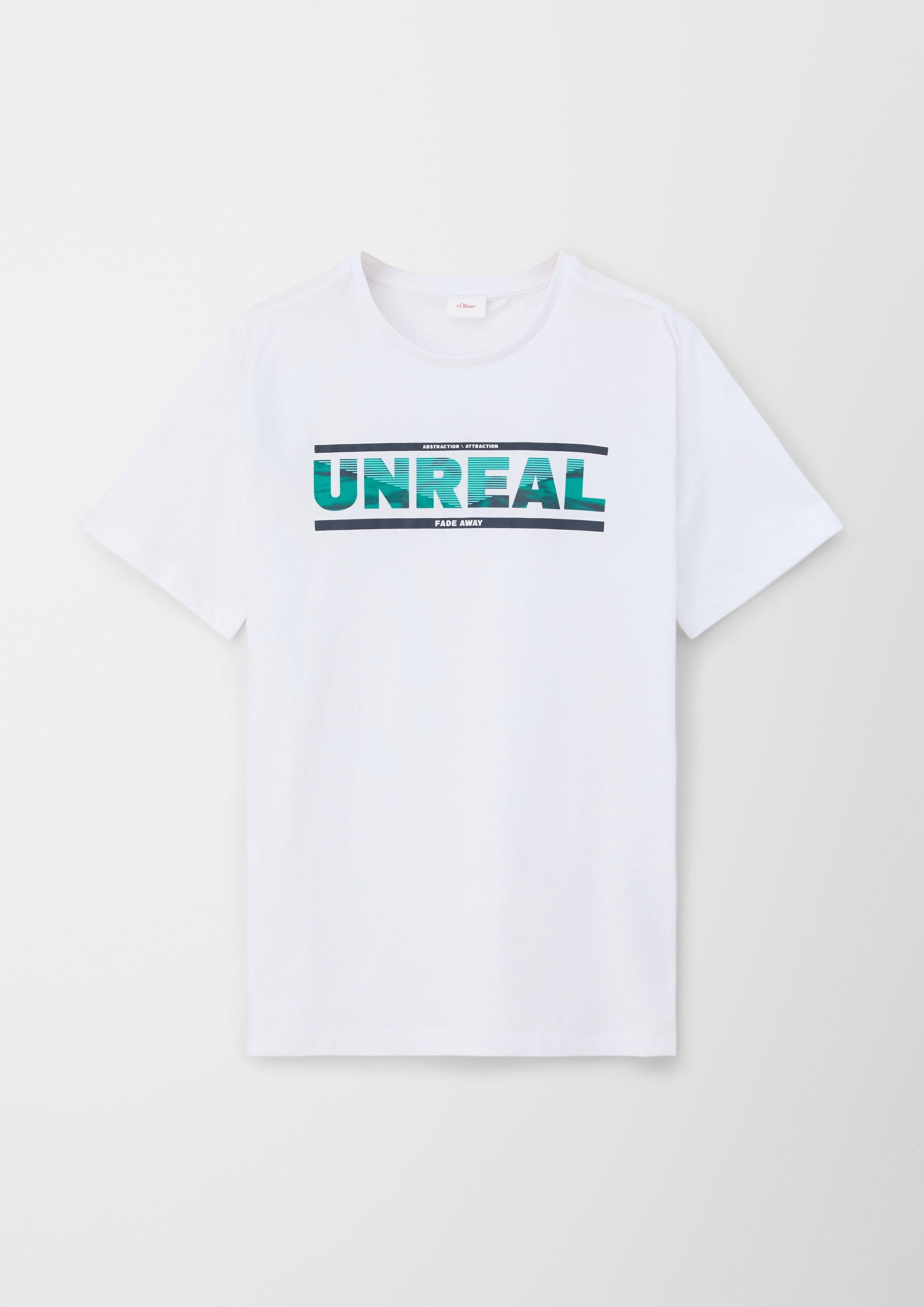 T-Shirt mit Schriftprint  2130508-0100