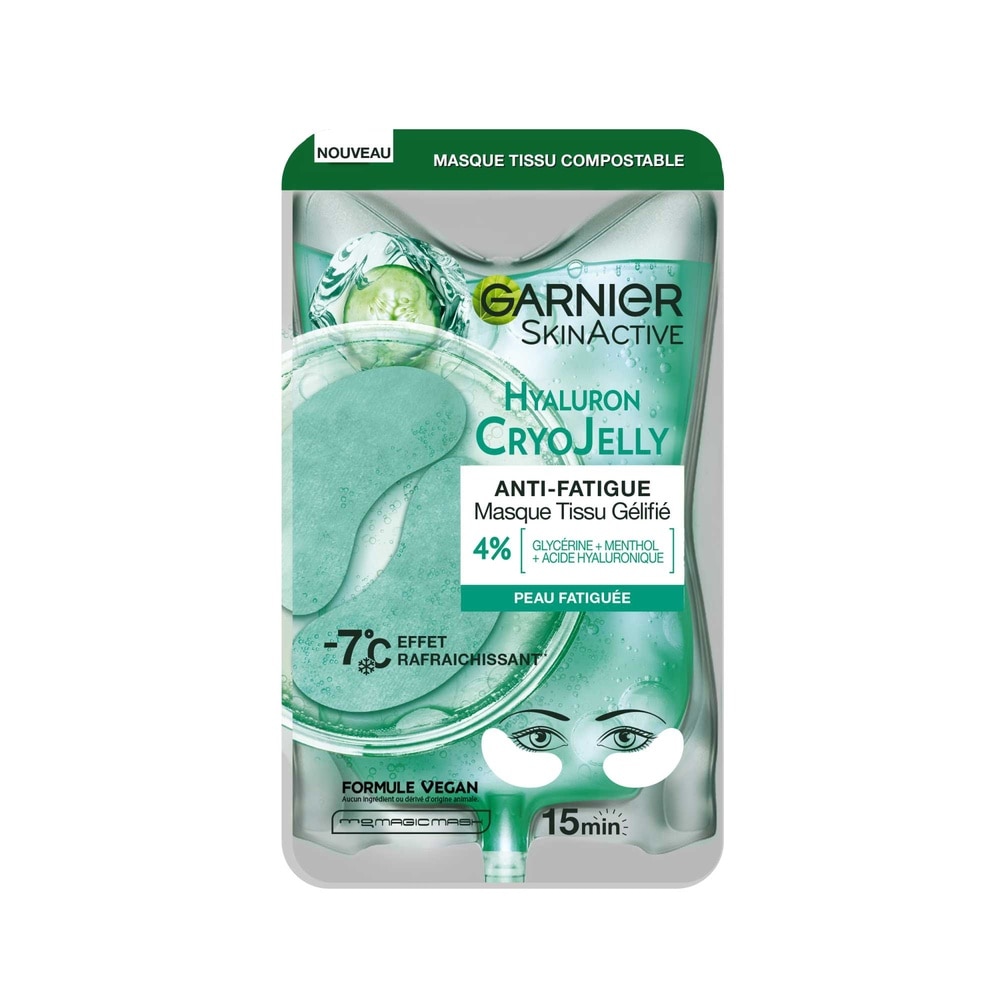garnier SkinActive Patches yeux gélifiés Hyaluron Cryo Jelly