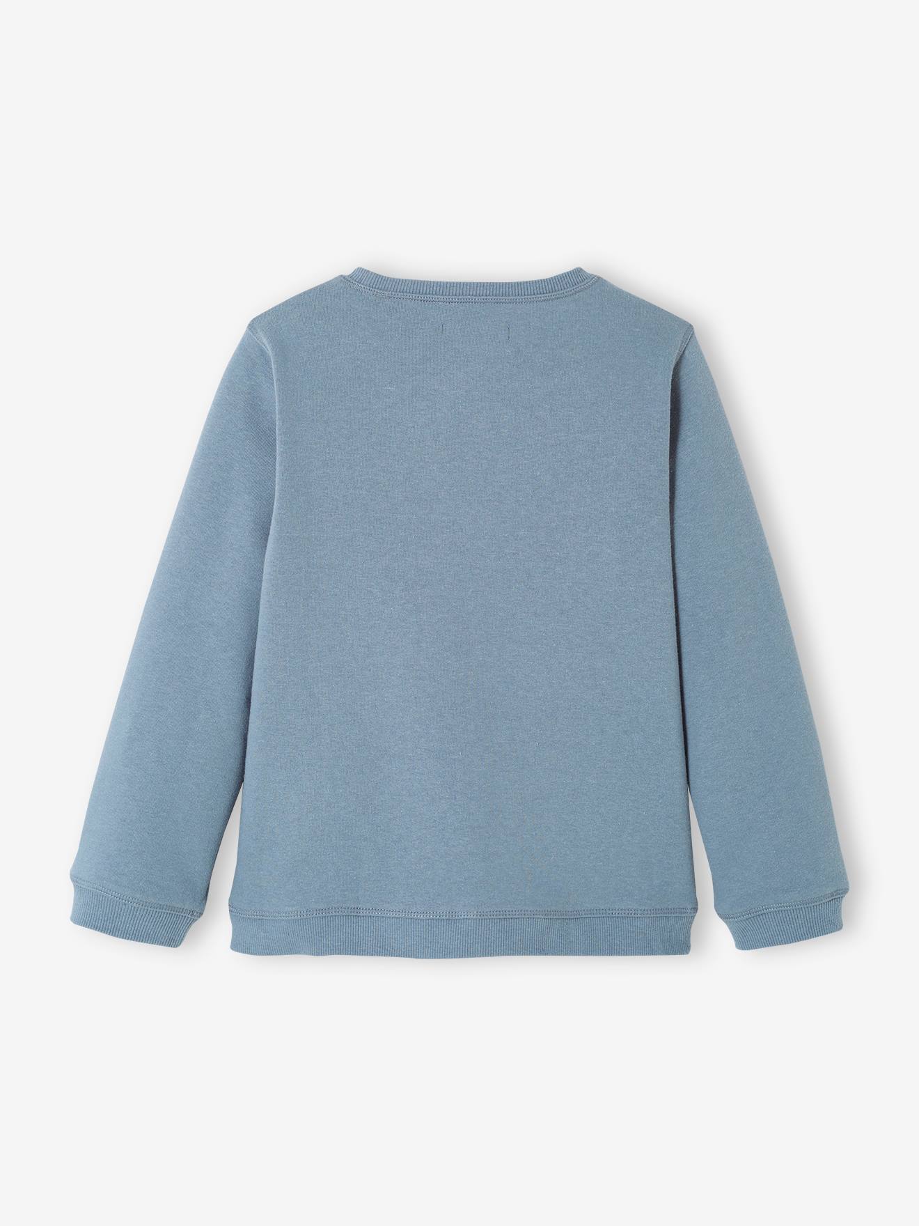 Sweat Basics motifs détails irisés fille prune