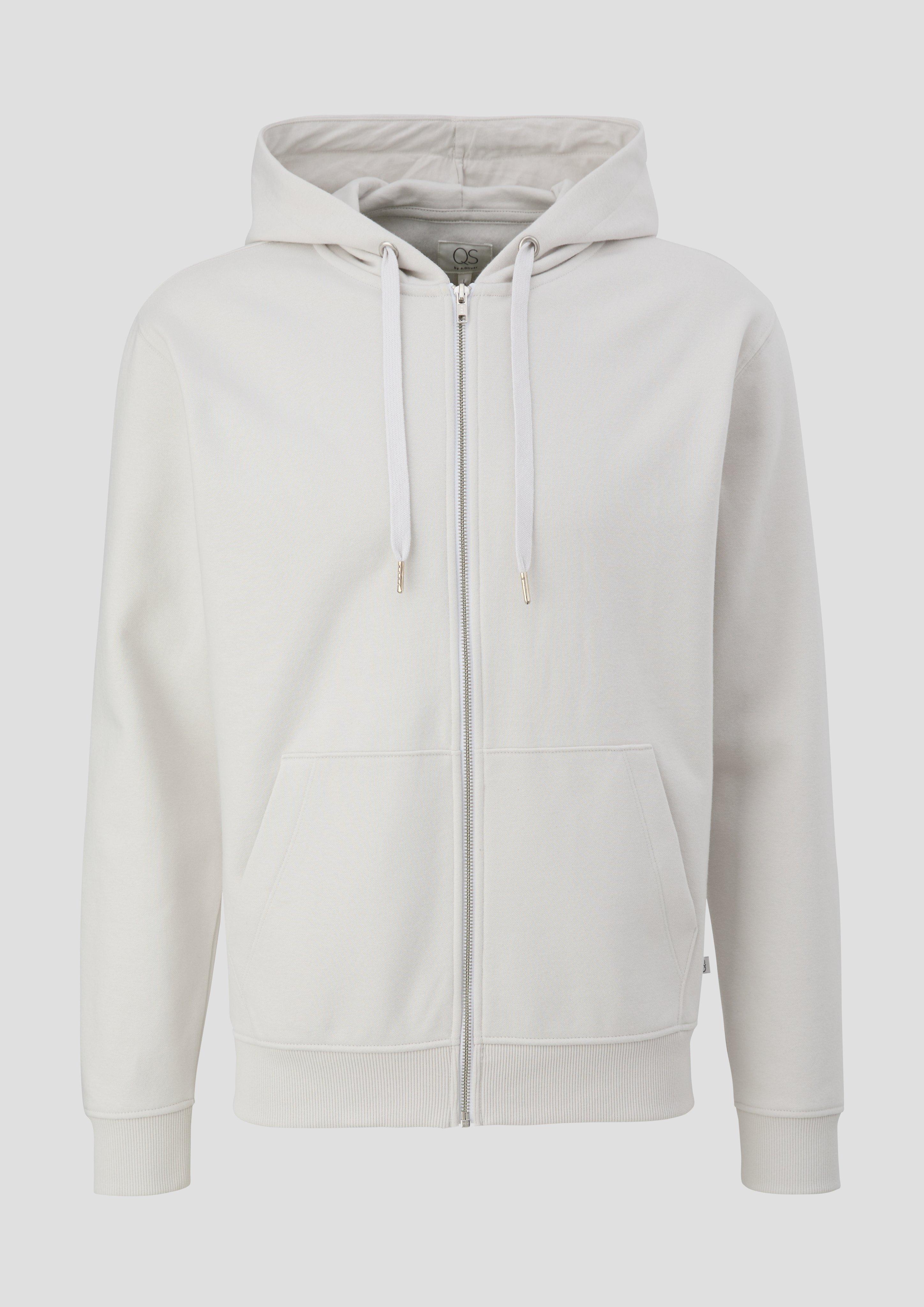 Sweatjacke aus Baumwollmix  2134991-0332