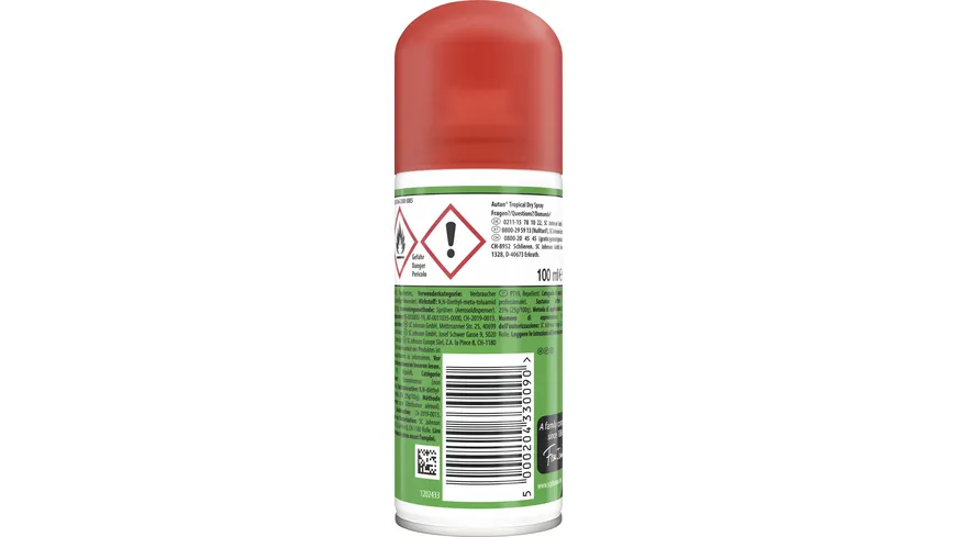 Autan Mückenschutz Tropical Dry Spray 100 ml
