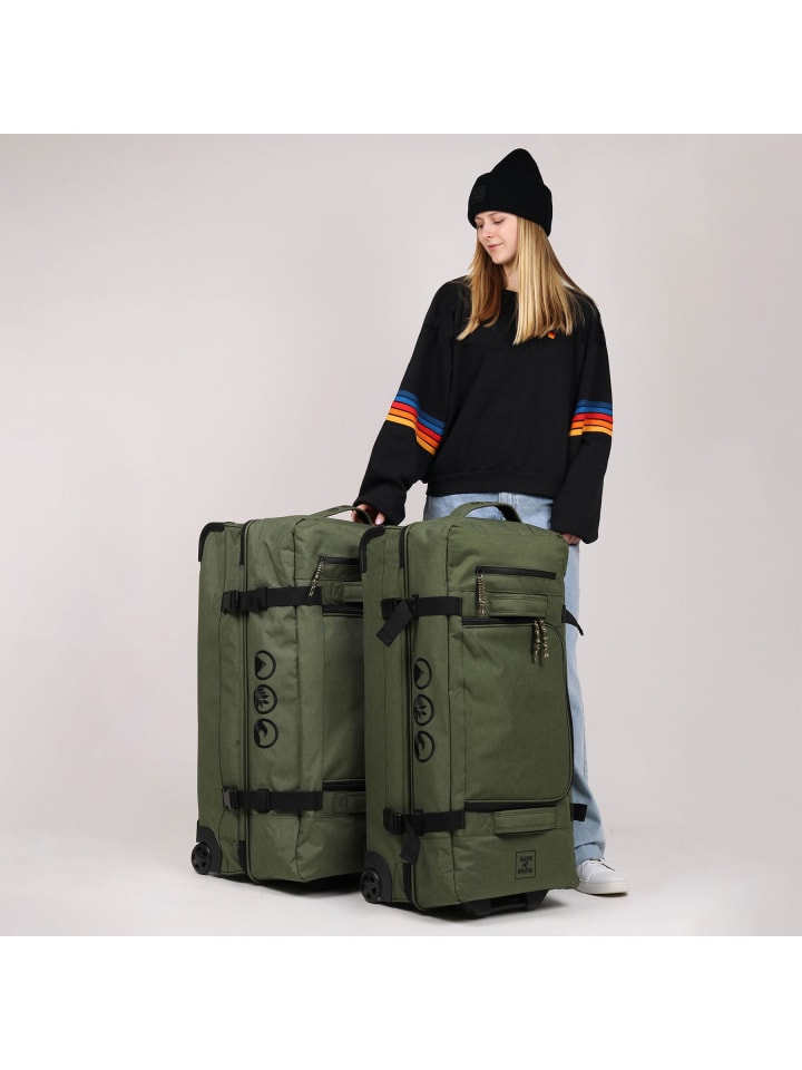 SONS OF ALOHA Reisetasche Reisetasche mit Rollen groß | Duffle 80 cm XXL 140L in grün günstig kaufen