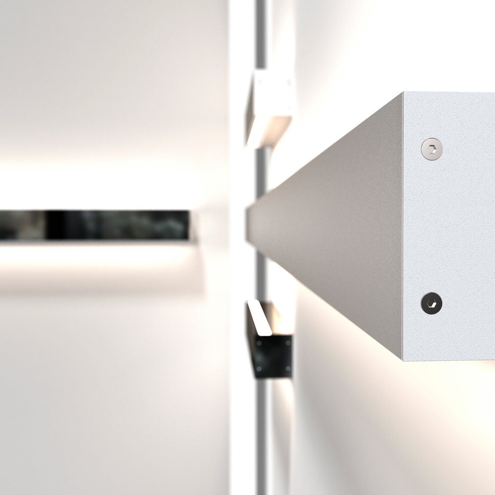 click-licht LED Wandleuchte Designer Wandleuchte IPS16, chrom, IP44, inkl. LED, by Bonnelycke MDD, keine Angabe, Leuchtmittel enthalten: Ja, fest verbaut, LED, warmweiss, Wandleuchte, Wandlampe, Wandlicht