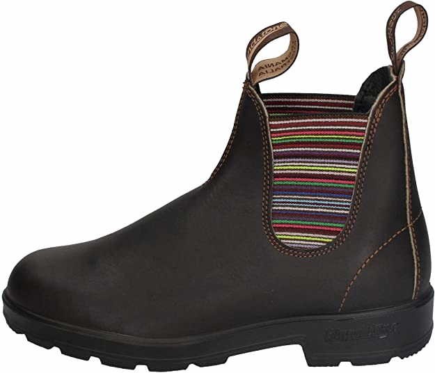 BLUNDSTONE Chelsea Boot braun pu/tpu/stripe