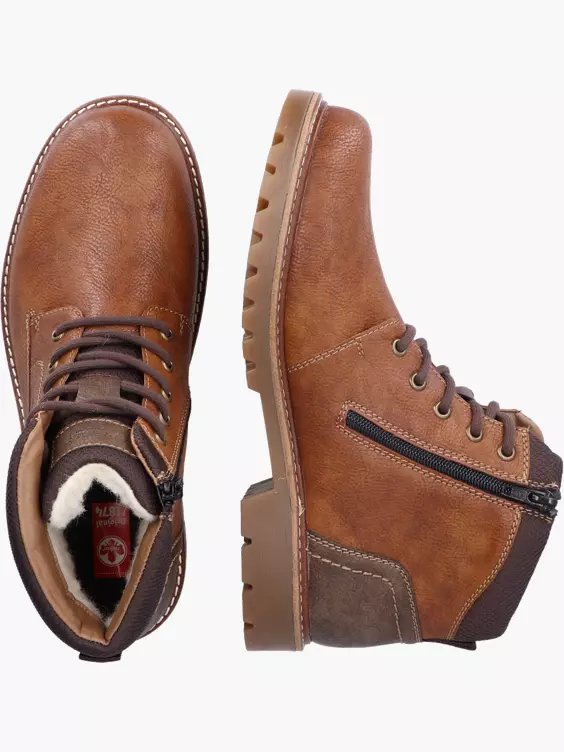 Rieker Herren Schnürstiefel