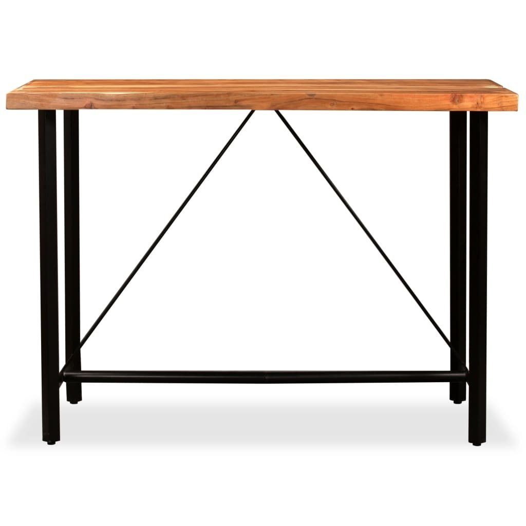 möbelando Stehtisch 295445 (LxBxH: 150x70x107 cm), aus Massivholz in Akazie