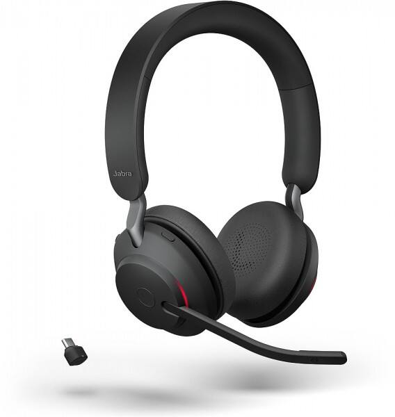 Jabra Evolve2 65 Kabellos Stereo Headset Schwarz