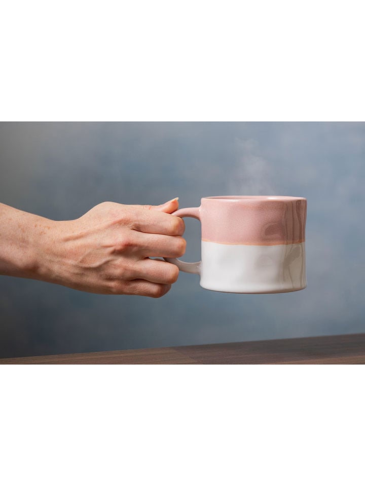 Mikasa 2er-Set: Tassen in Rosa/ Weiß - 350 ml günstig kaufen onesize