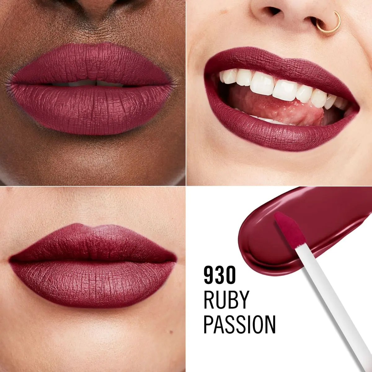 Rimmel Lasting Mega Matte ruž za usne 930 Ruby Passion