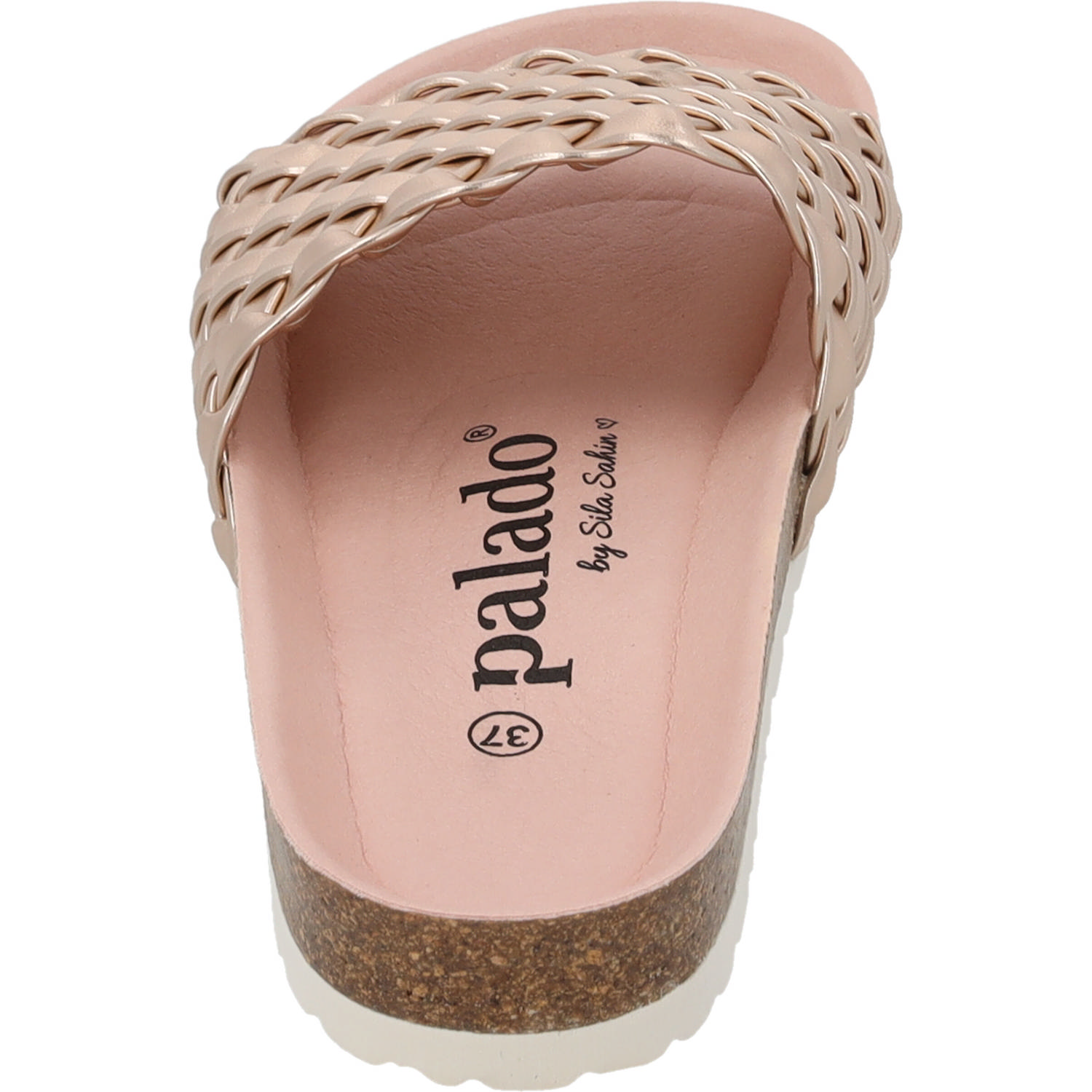Palado Lerima by Sila Sahin, Pantoletten, Damen, Rosa Metallic