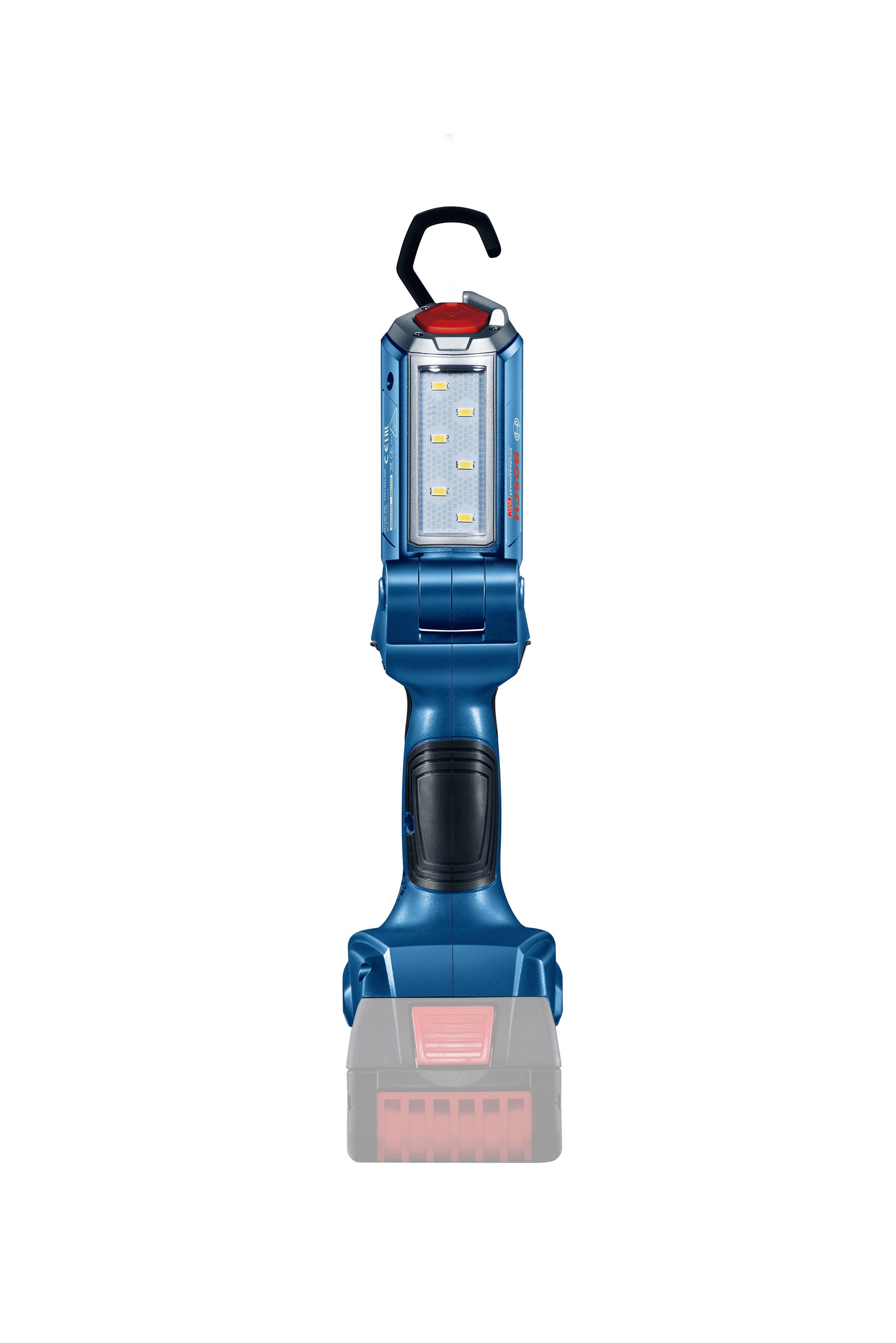 Bosch Professional LED Arbeitsleuchte GLI 18V-300, LED fest integriert, 18 V, 300 lm, ohne Akku und Ladegerät