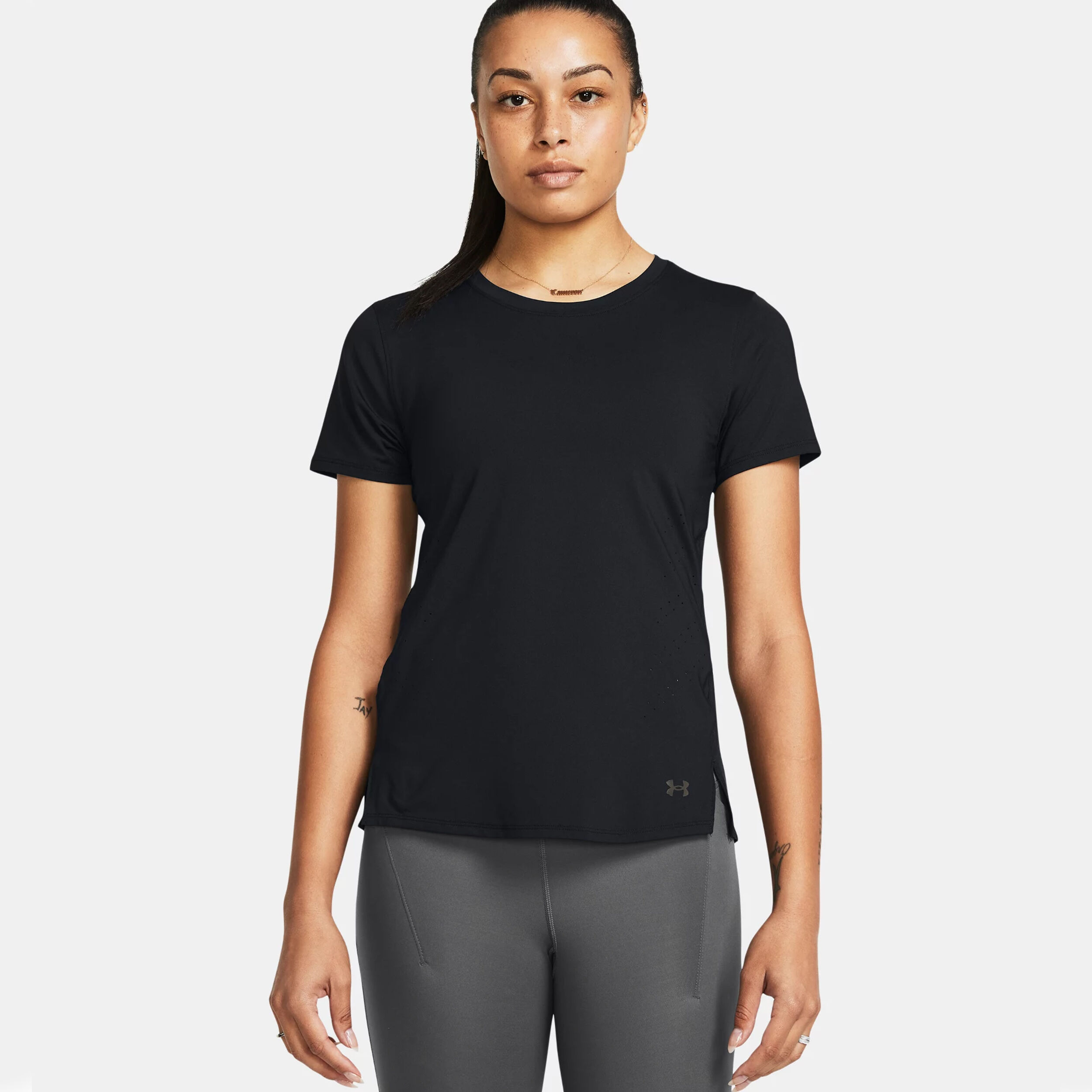 Laser SS Laufshirt Damen - Schwarz