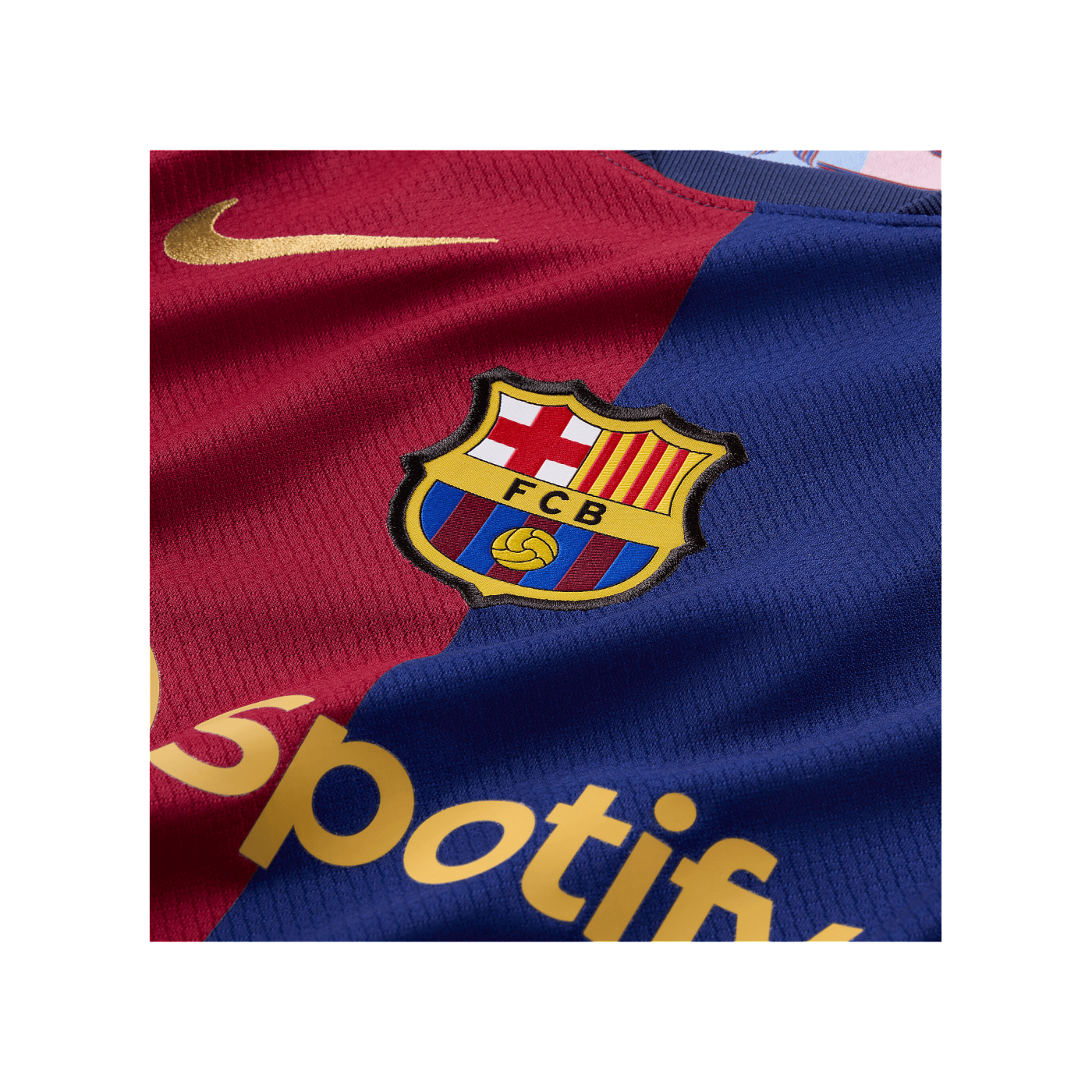 Nike FC Barcelona Trikot Home 2024/2025 Kids Blau F456