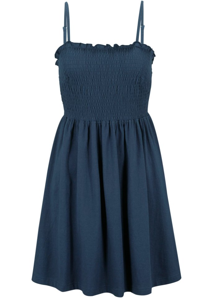 Jersey-Kleid mit verstellbaren Trägern