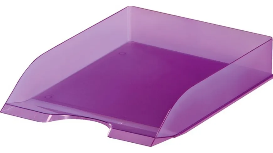 DURABLE Ablagekorb A4 transluzent lila