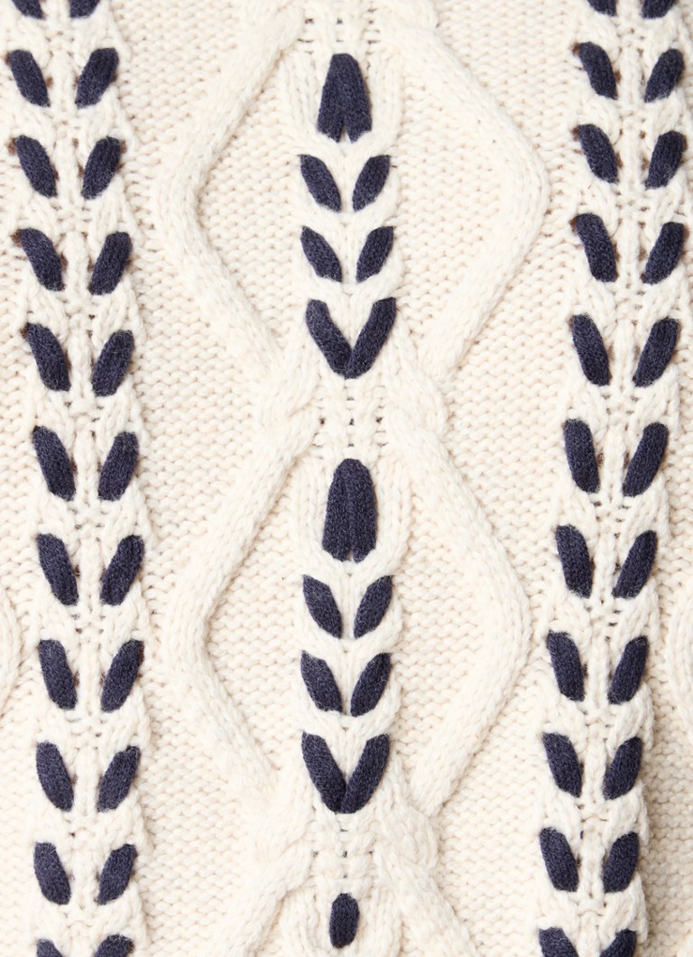 Rails Addy cable-knit top in wool blend