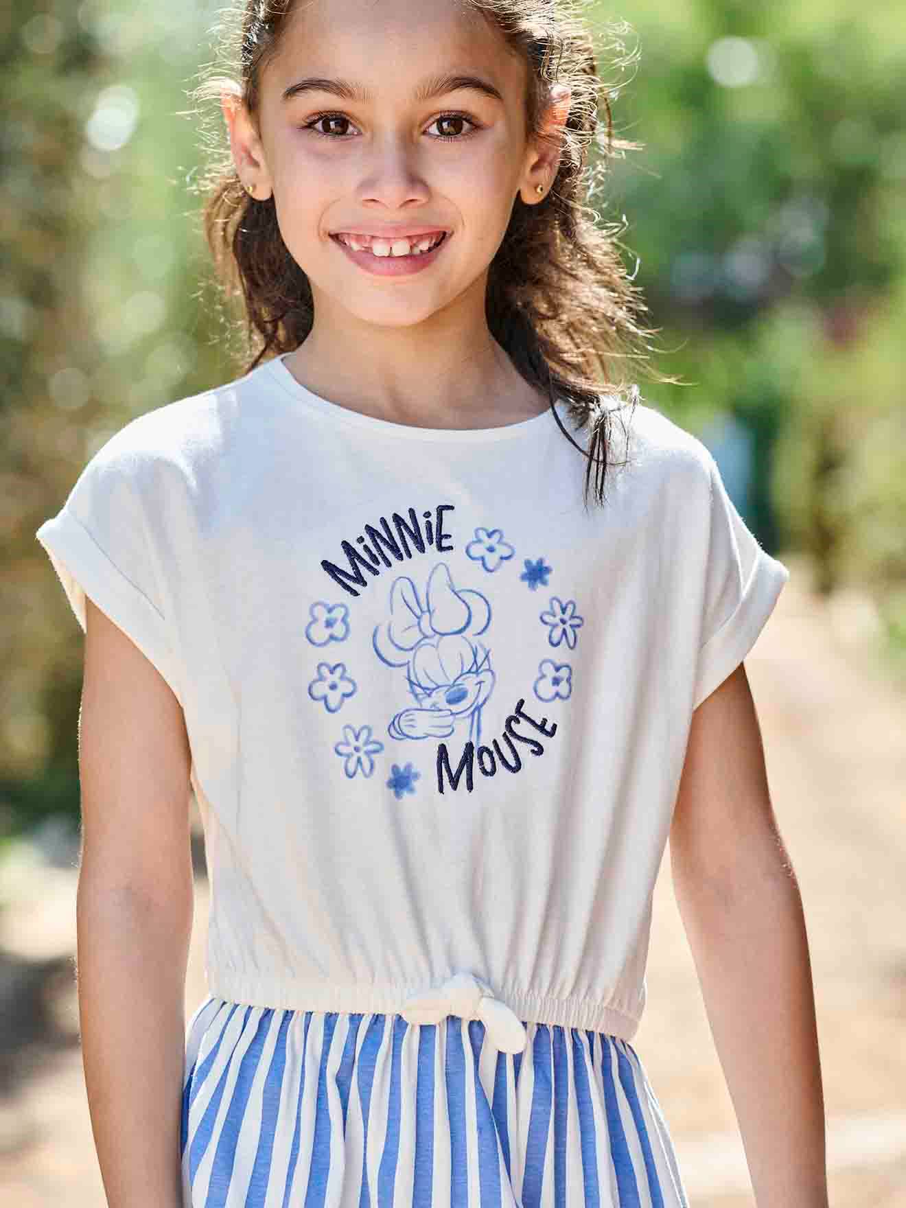 Minnie Kinder Kleid Disney MINNIE MAUS - himmelblau