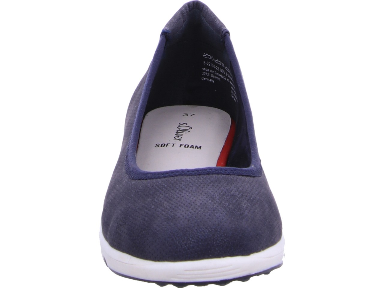 S.OLIVER Sportliche Slipper blau