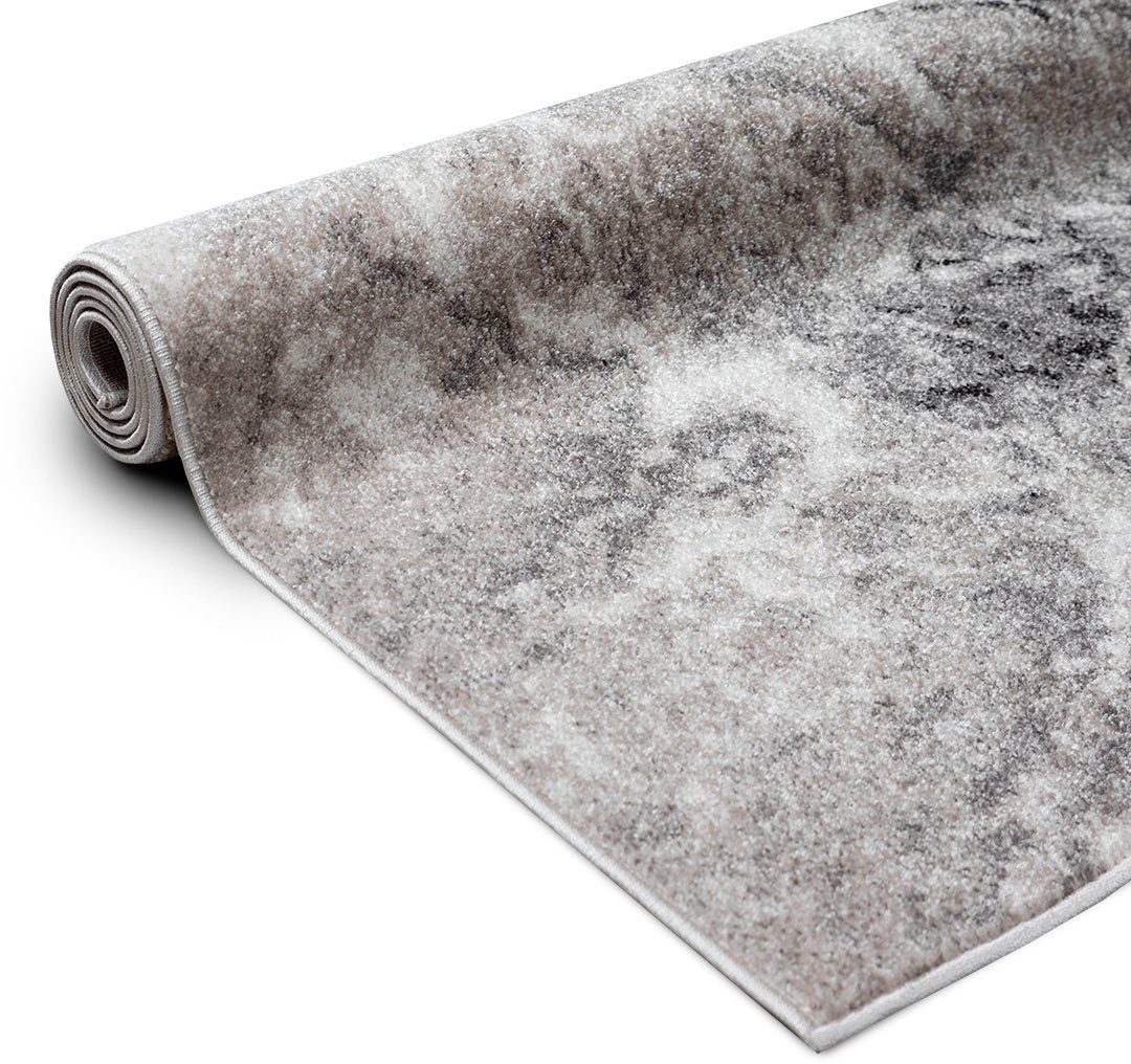 Teppich Saniel, Home affaire, rechteckig, Höhe: 9 mm, mit besonders weichem Flor, Kurzflor, Marmor-Optik