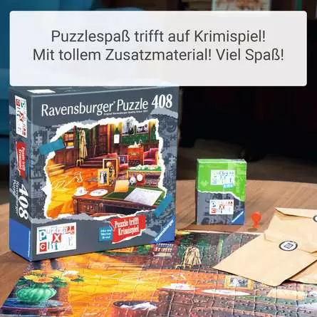 Puzzle 408 Teile - Puzzle X Crime: Ein mörderischer Geburtstag