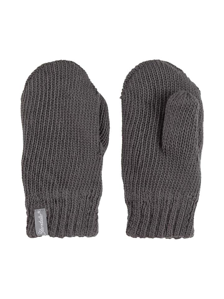 Sterntaler Strick-Fäustlinge in anthrazit mel. günstig kaufen