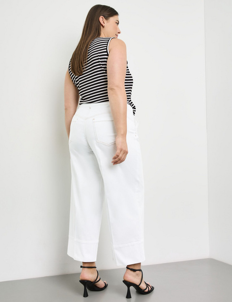 3/4 Jeans mit weitem Bein Lotta