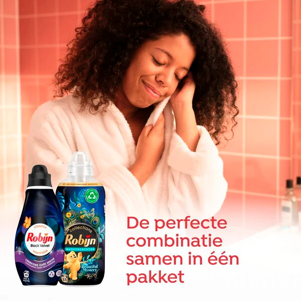 Robijn Classics Black Velvet Perfect Match Pakket 5 stuks, 142 wasbeurten