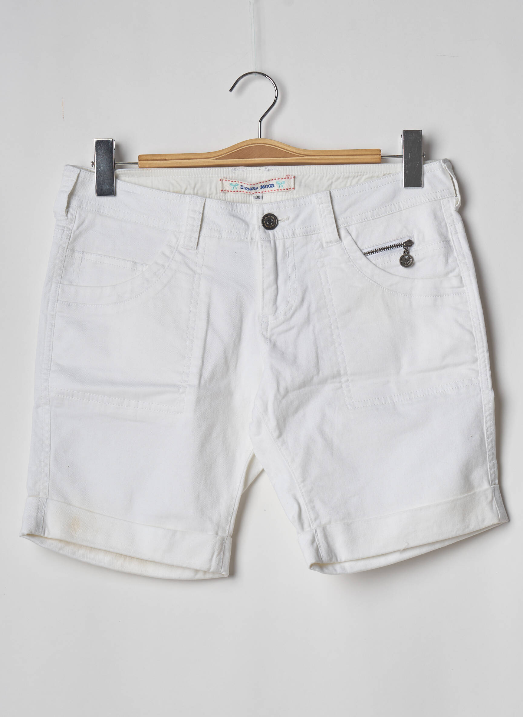 Banana Moon Shorts 1 Femme couleur blanc
