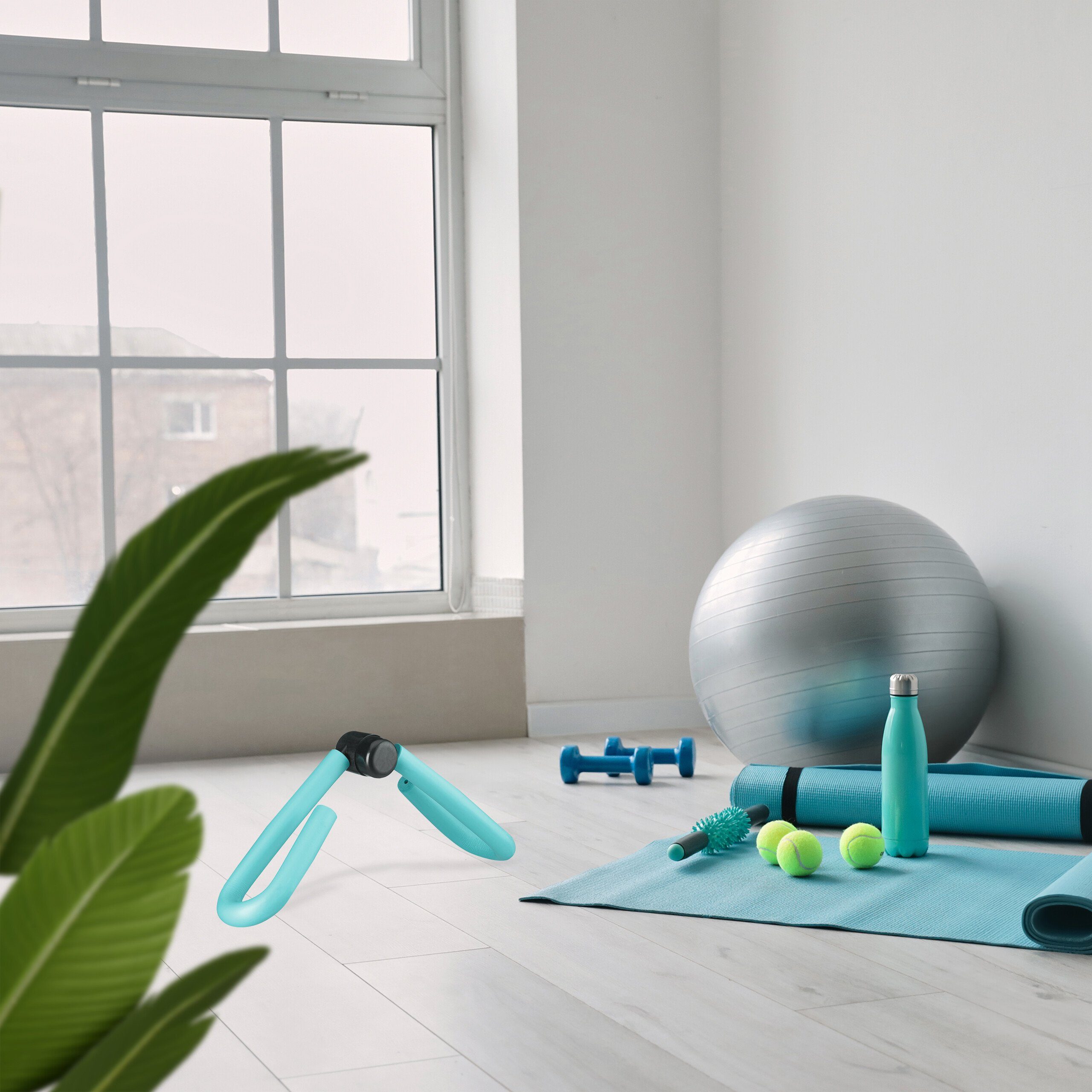 relaxdays Multitrainer Oberschenkeltrainer für Zuhause