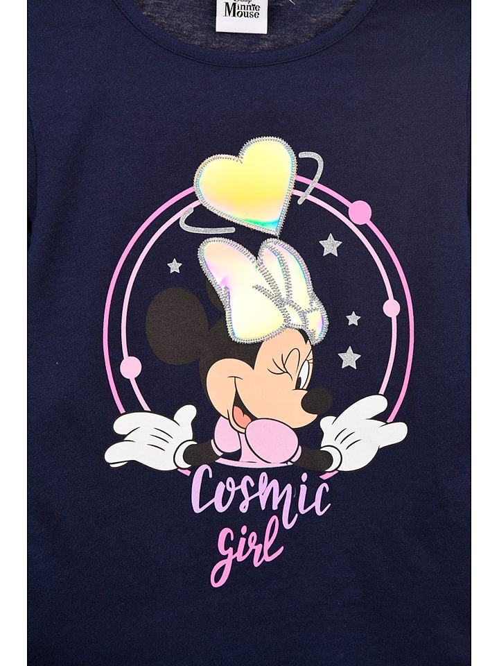 Disney Minnie Mouse Longsleeve in Dunkelblau günstig kaufen