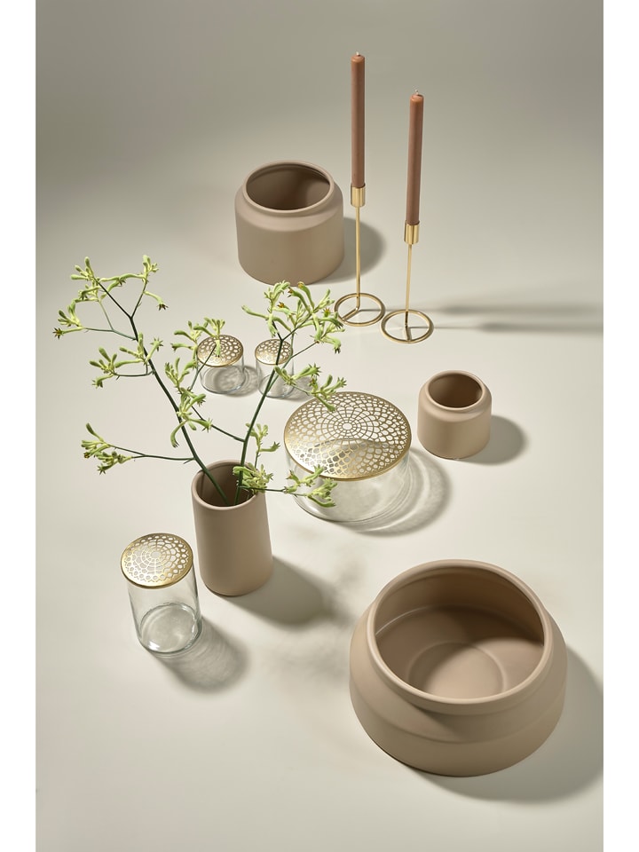 Villa Collection Kerzenständer in Gold - (H)25,5 x Ø 9,5 cm günstig kaufen onesize