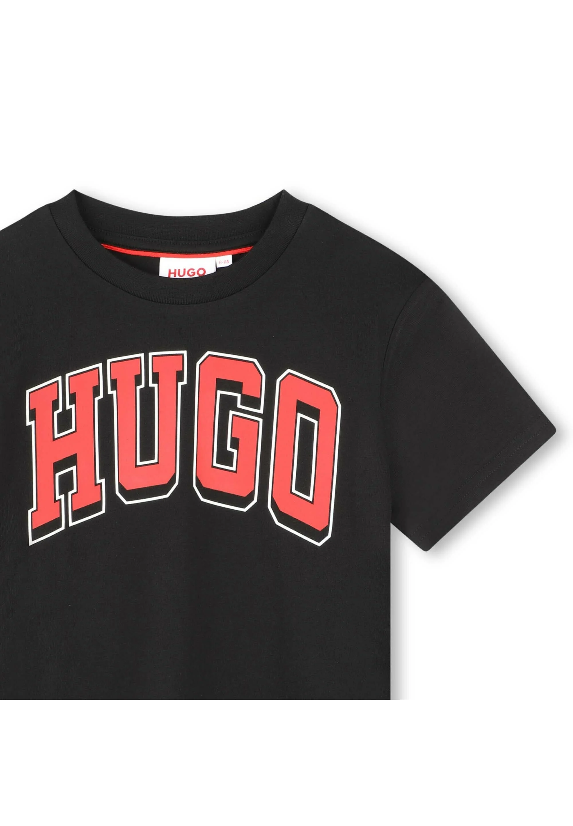 HUGO Kids MANGA CORTA - Camiseta con estampado