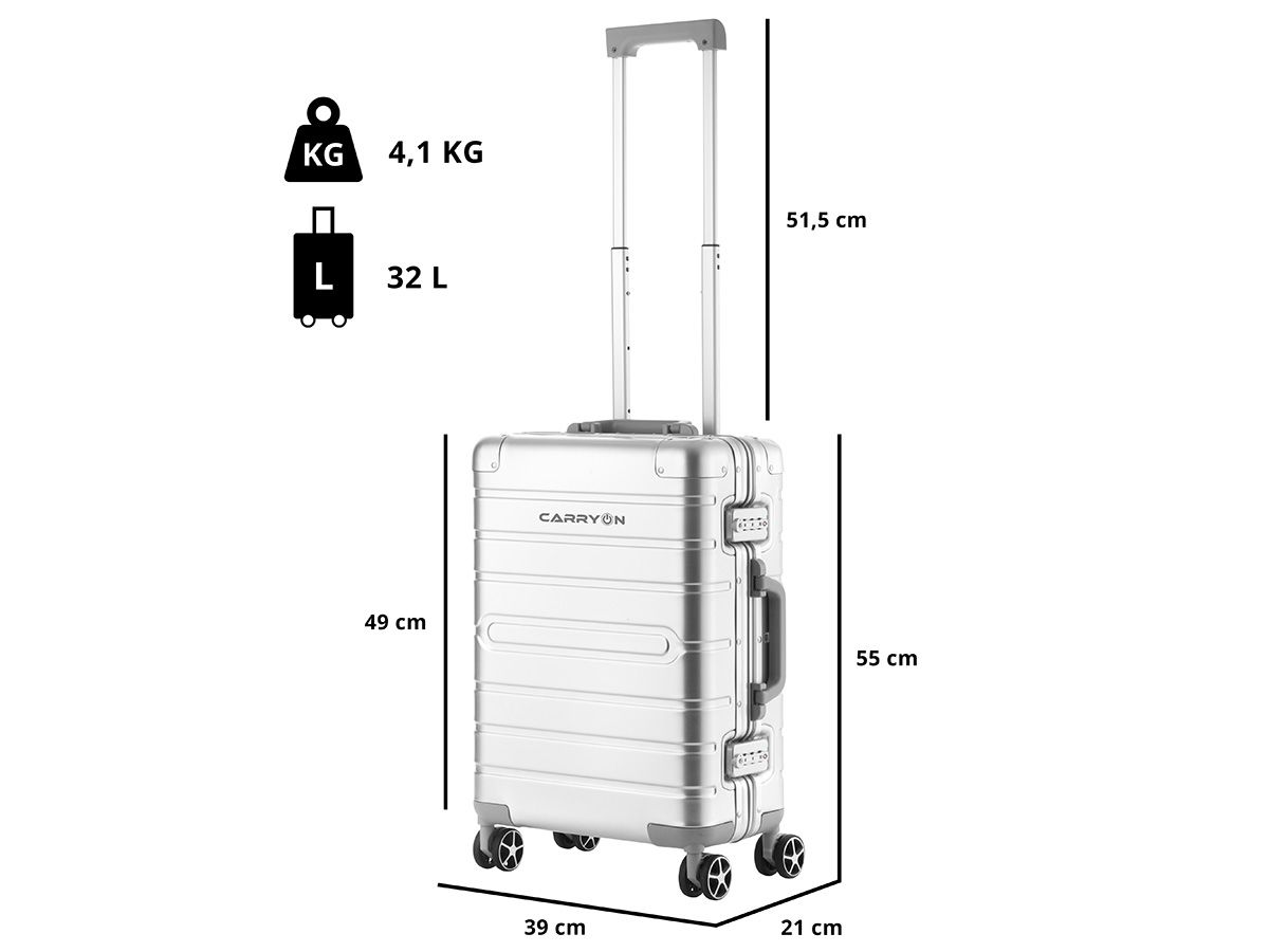 CarryOn ULD Aluminium Handgepäck Koffer