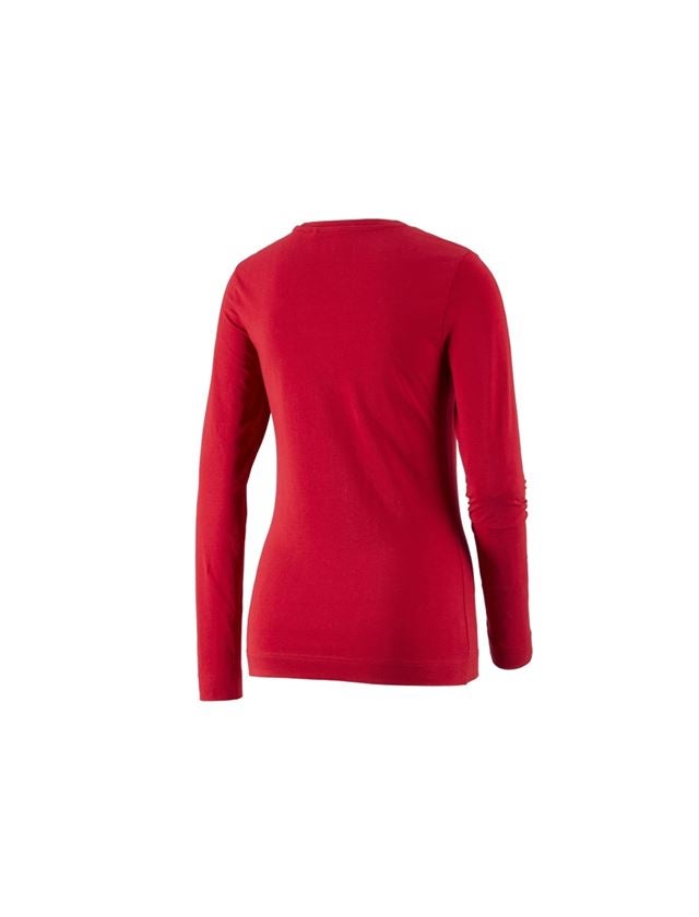 e.s. Longsleeve cotton stretch, Damen