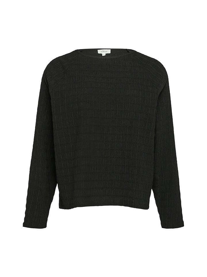 comma Bluse in Schwarz günstig kaufen