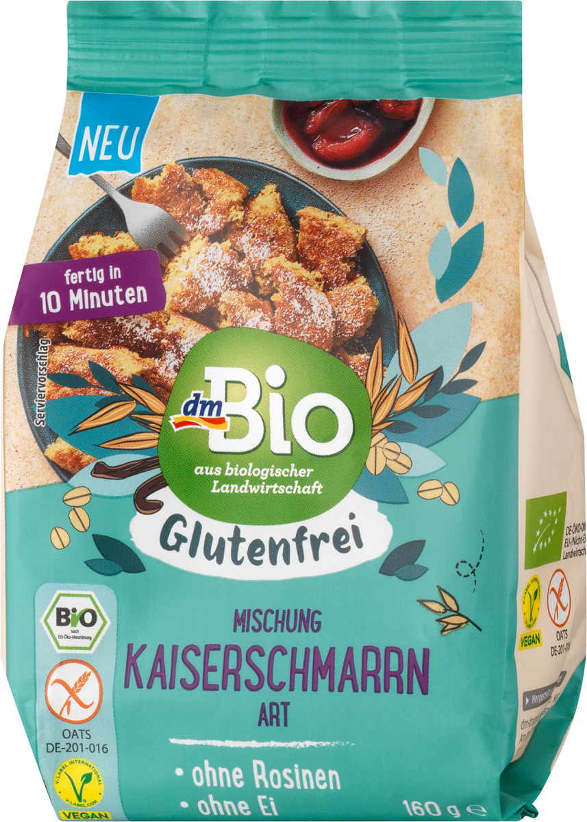 Backmischung Kaiserschmarrn, glutenfrei, 160 g