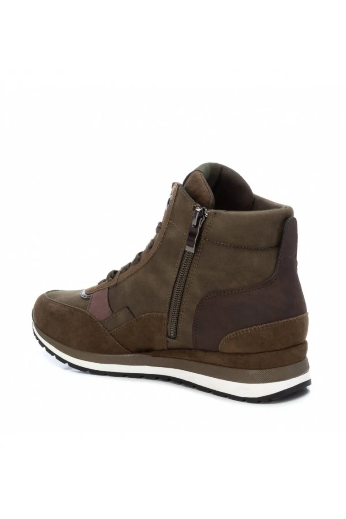 Refresh  Stiefelette - Khaki - Blockabsatz