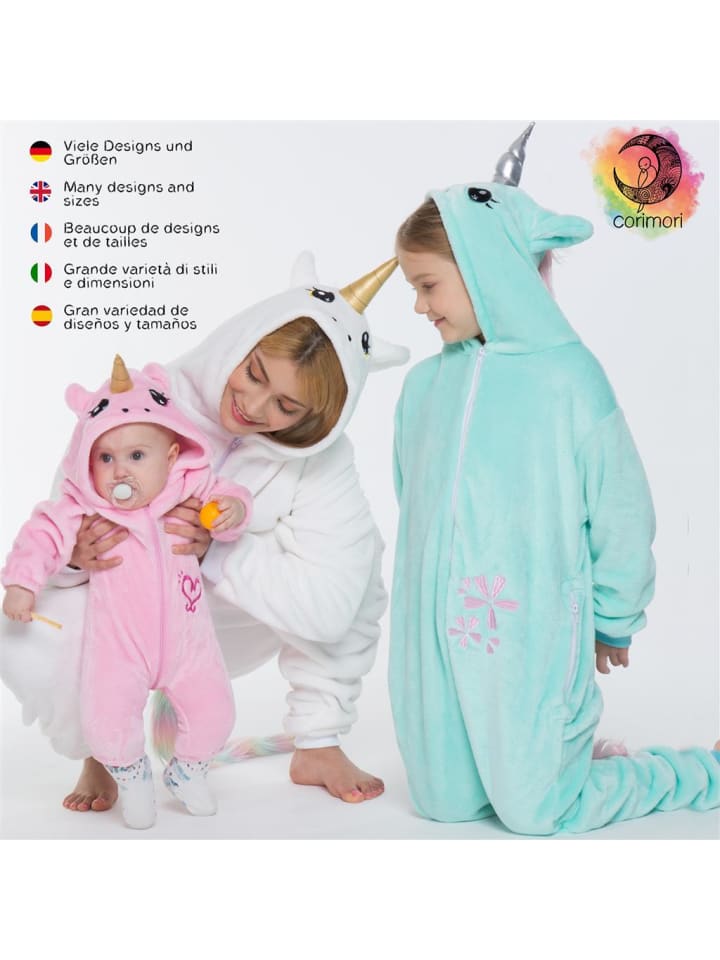 Corimori Onesie Kostüm in Weiß günstig kaufen