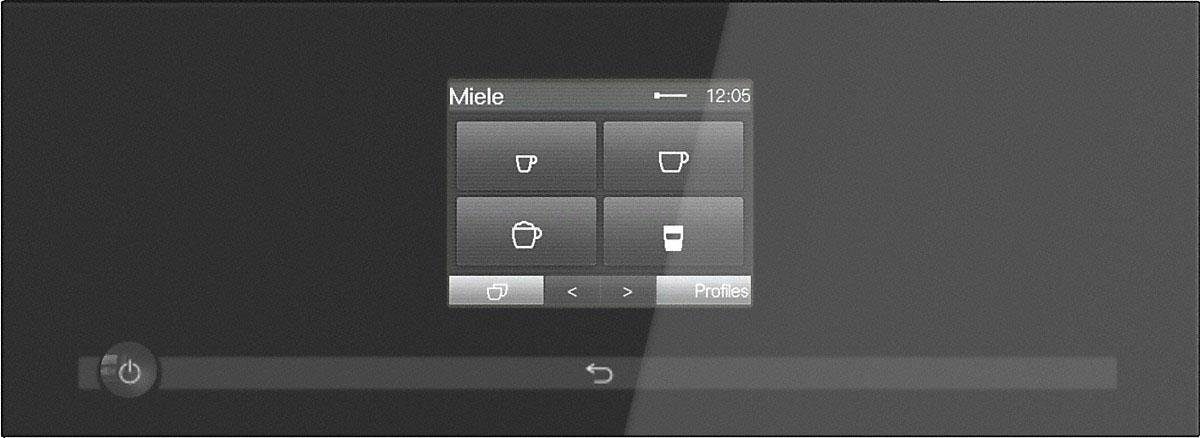 Miele Kaffeevollautomat CM7550 CoffeePassion, inkl. Milchgefäß, Kaffeekannenfunktion