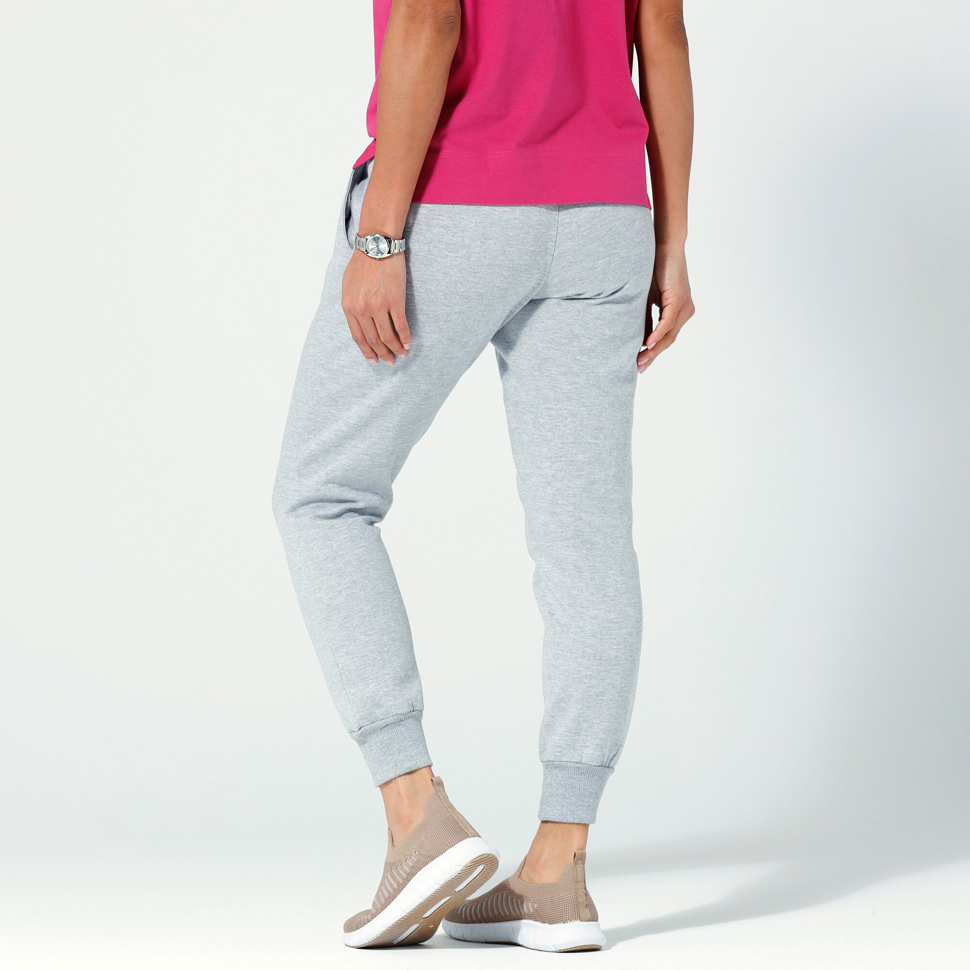 Pantalon jogging en molleton gratté