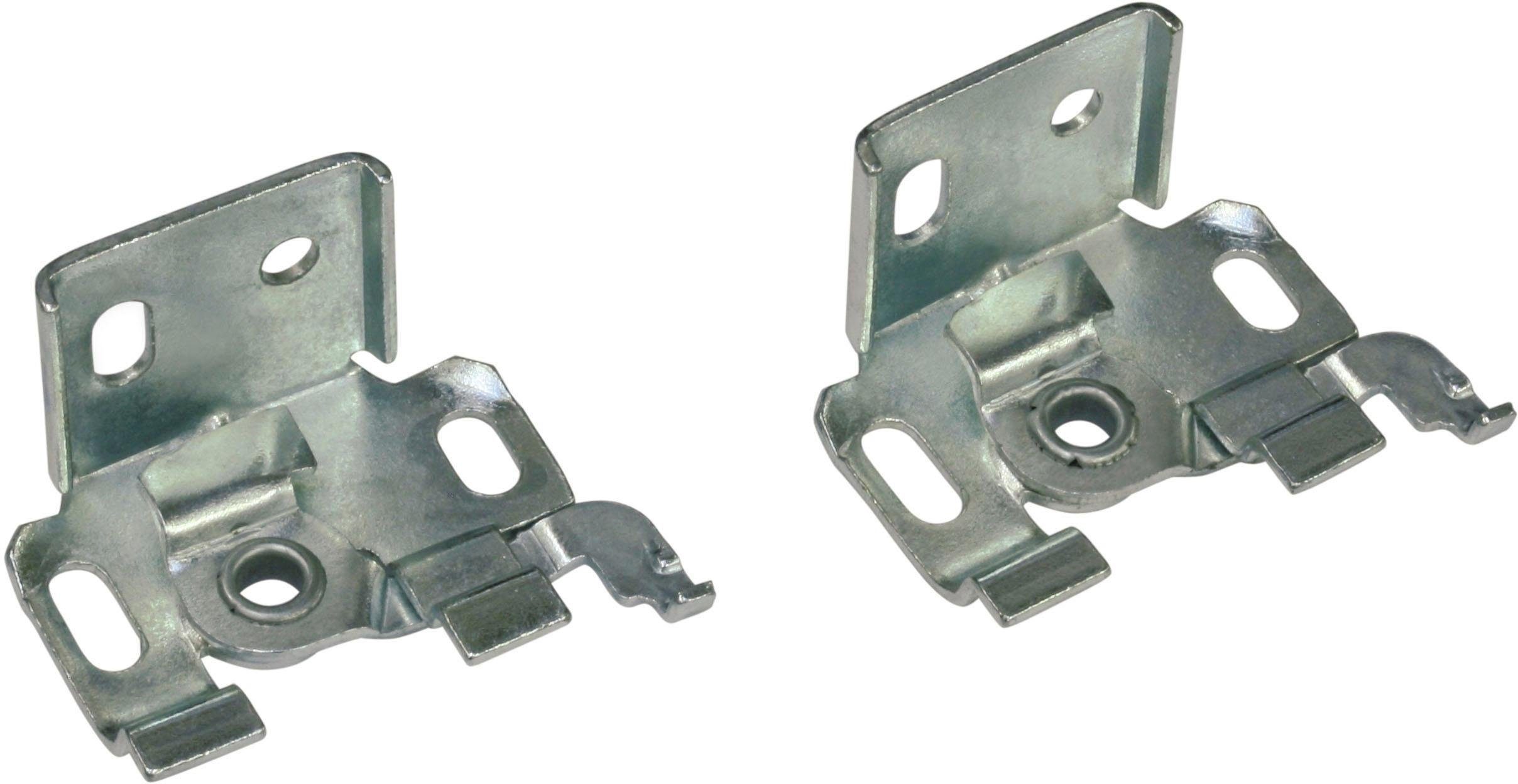 Sichtschutzbefestigung Träger Metall, GARDINIA, Jalousien, (2-tlg), Zubehör Aluminium-Jalousie