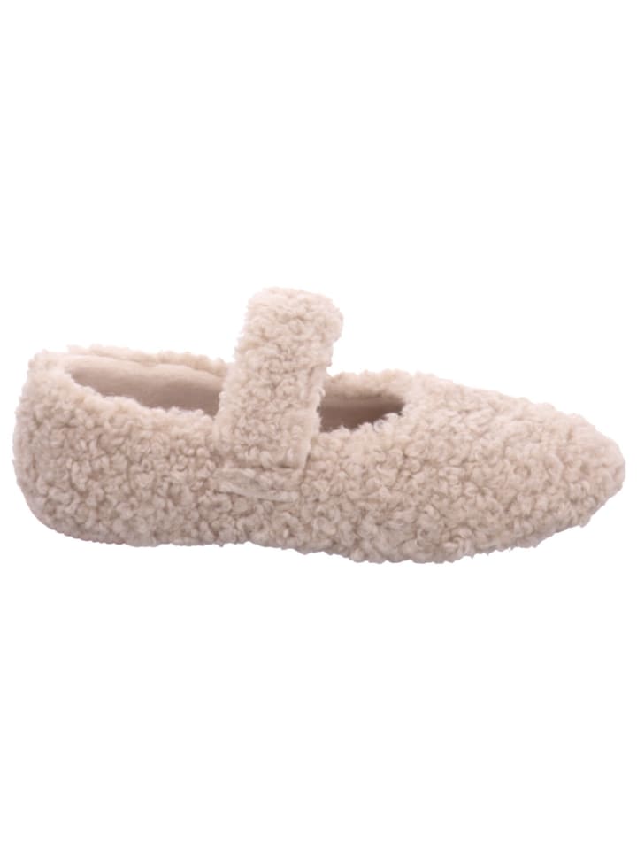 Verbenas Hausschuhe in beige günstig kaufen