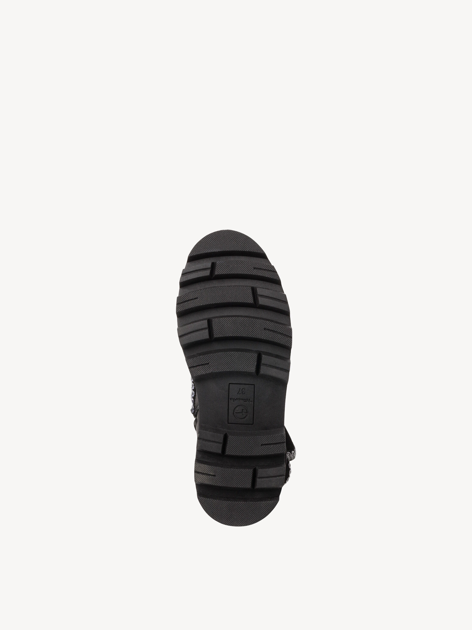 Bottine en cuir - noir doublure chaude