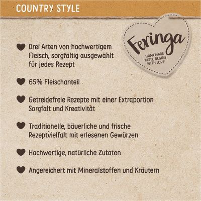 Feringa Country Style Menü 6 x 400 g