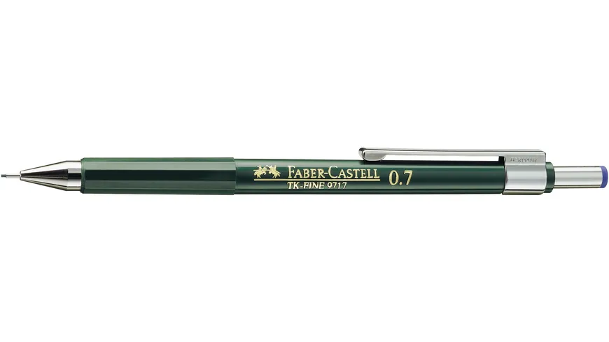 FABER-CASTELL Druckbleistift  TK-FINE 9717 0,7mm grün